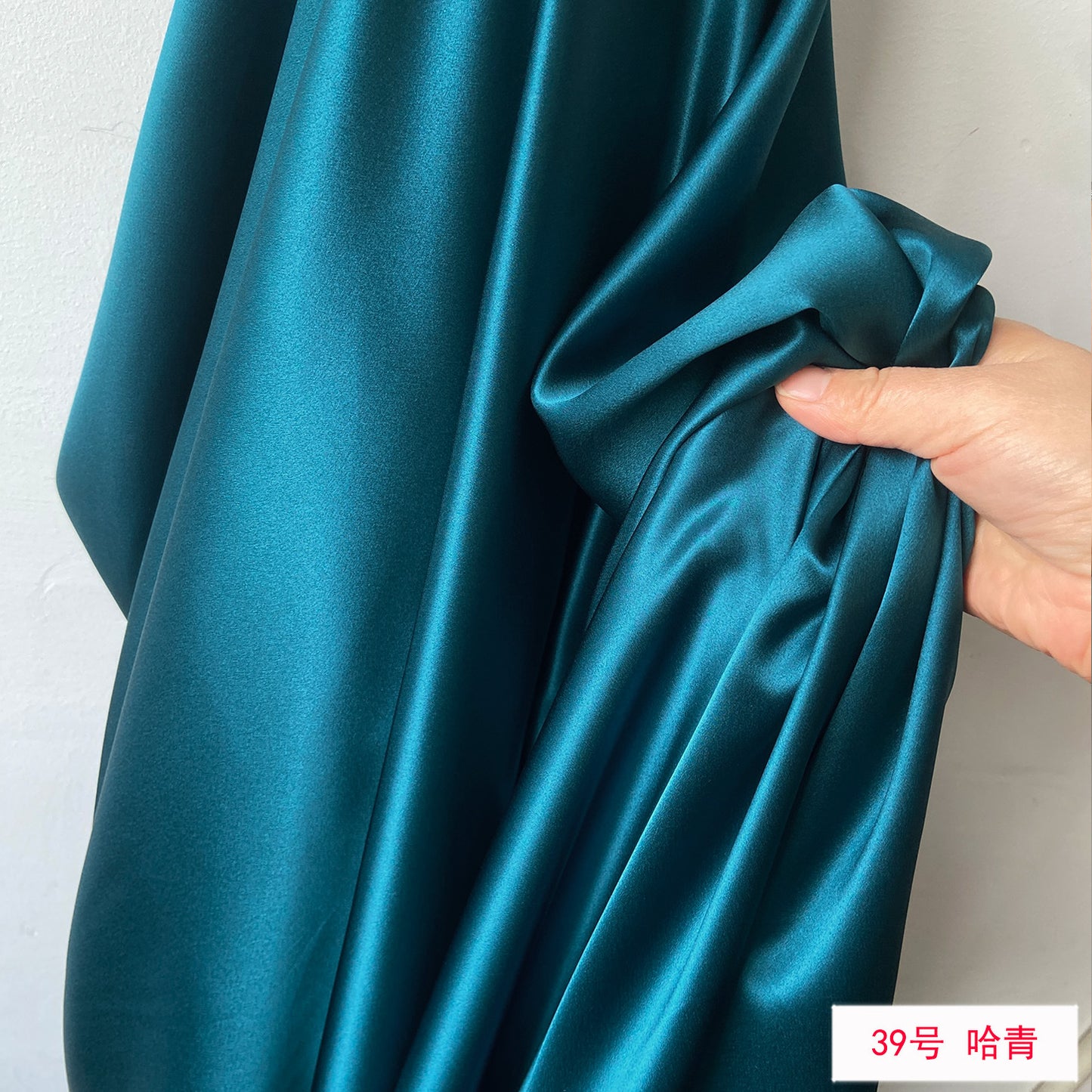 FREEDOMBEAUTY | 140 wide 22 mmi silk plain crepe satin fabric 100 mulberry silk loungewear shirt silk fabric