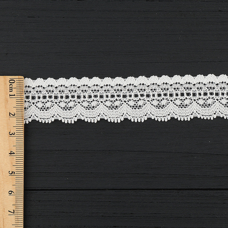 FREEDOMBEAUTY | [stretch] 4cm lace lace, white lace lace accessories, small neckline cuffs, fresh lace lace accessories, in stock