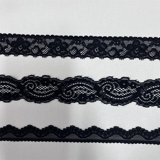 FREEDOMBEAUTY | Factory direct sales, spot fast delivery, a variety of elastic lace lace accessories, classic retro elegant DIY handmade