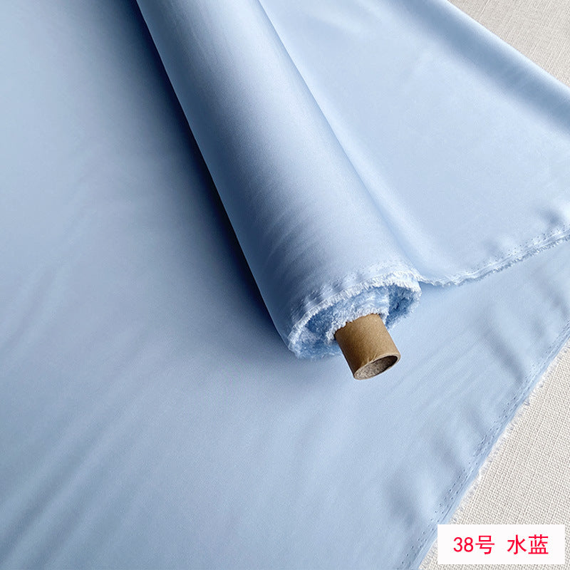 FREEDOMBEAUTY | Silk stretch double Joe satin 19 mmi 140 wide mulberry silk summer shirt dress fabric silk fabric