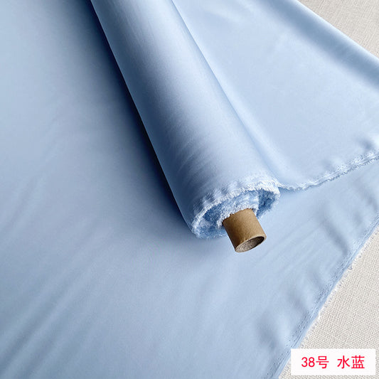 FREEDOMBEAUTY | Silk stretch double Joe satin 19 mmi 140 wide mulberry silk summer shirt dress fabric silk fabric