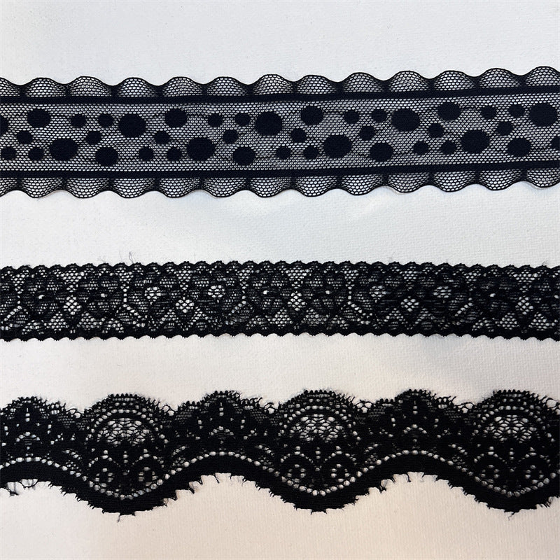 FREEDOMBEAUTY | Factory direct sales, spot fast hair French classic elegant hollow various lace fabric accessories DIY jewelry