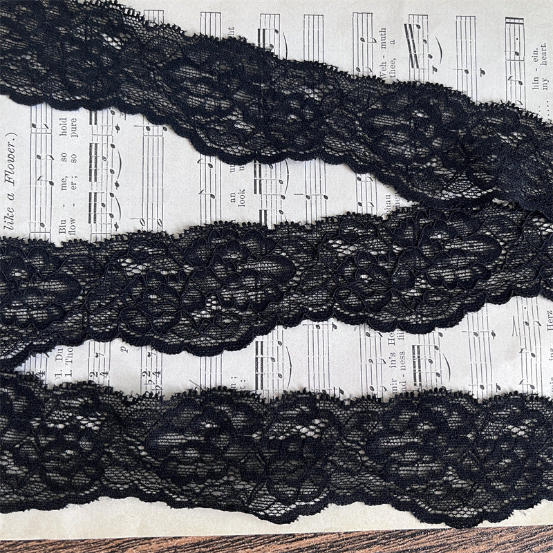 FREEDOMBEAUTY | Factory direct sales, spot quick delivery 4CM multi-color lace lace accessories Xiaohongshu same elegant accessories DIY