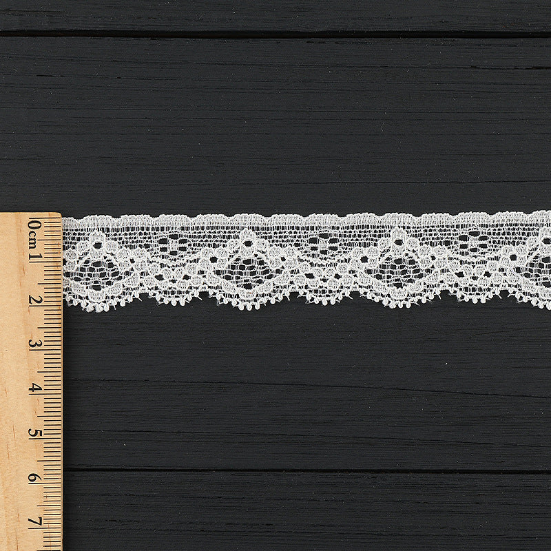 FREEDOMBEAUTY | [stretch] 4cm lace lace, white lace lace accessories, small neckline cuffs, fresh lace lace accessories, in stock