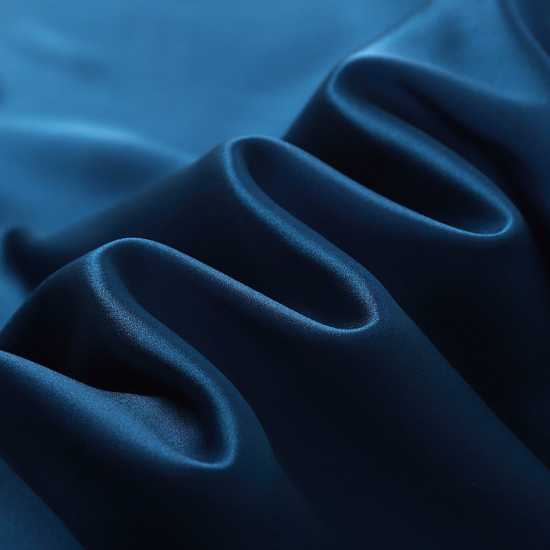 Freedombeauty | Plain crepe silk 16/19 mmi 114 cm width 100% mulberry silk fabric wholesale clothing pillowcase silk fabric