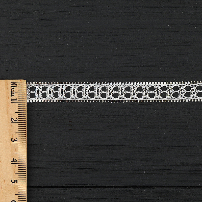 FREEDOMBEAUTY | [stretch] 1cm lace small lace, hollow elastic lace edge, neckline cuffs Lolita lace accessories, spot