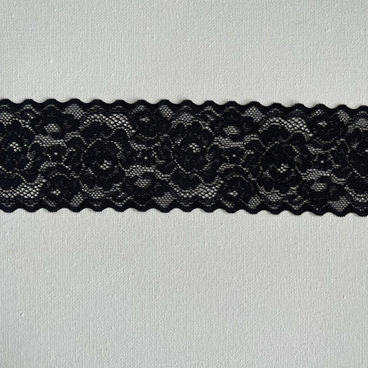 FREEDOMBEAUTY | Factory direct sales, spot quick hair French elegant hollow 6CM elastic lace lace accessories, handmade DIY decoration