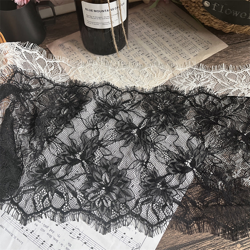 FREEDOMBEAUTY | Factory direct sales, spot quick hair 23CM elegant eyelash lace accessories DIY handmade