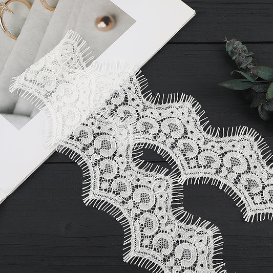 FREEDOMBEAUTY | [no- stretch] 5cm lace, nylon silk hollow lace edge, home textile clothing lace accessories, light luxury lace edge