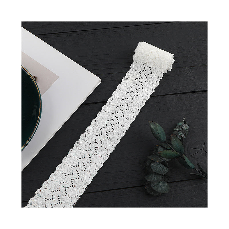 FREEDOMBEAUTY | [stretch] 4cm elastic lace lace, brocade ammonia lace edge, small fresh neckline cuffs lace lace accessories, spot