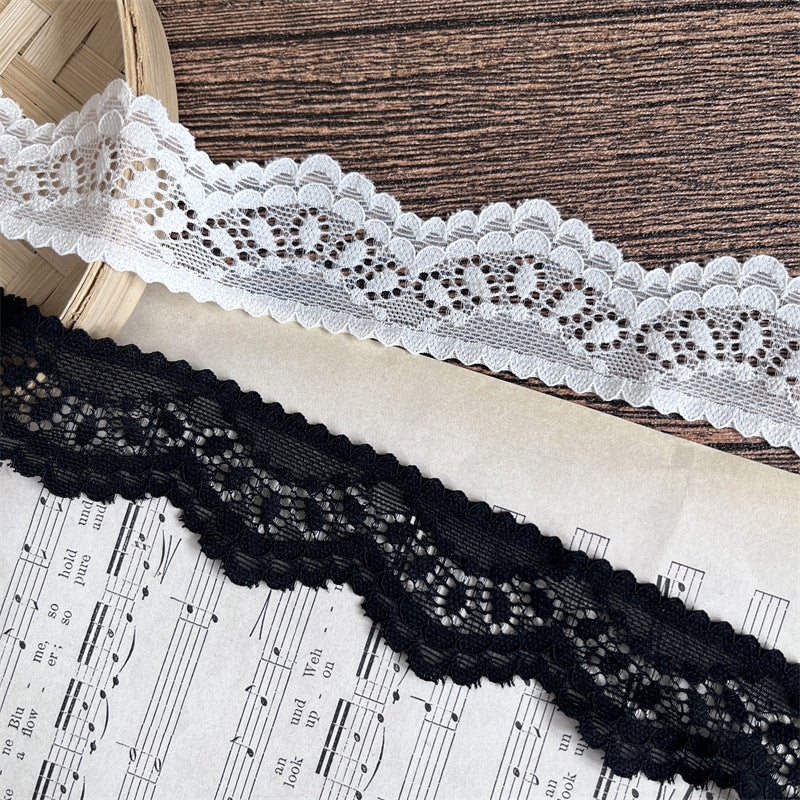 FREEDOMBEAUTY | Factory direct sales, spot fast hair French classic elegant multi-functional multi-lace fabric accessories DIY jewelry