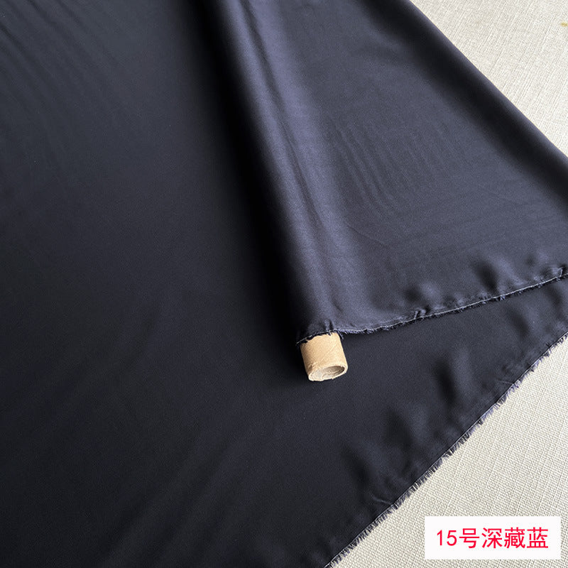 FREEDOMBEAUTY | Silk stretch double Joe satin 19 mmi 140 wide mulberry silk summer shirt dress fabric silk fabric
