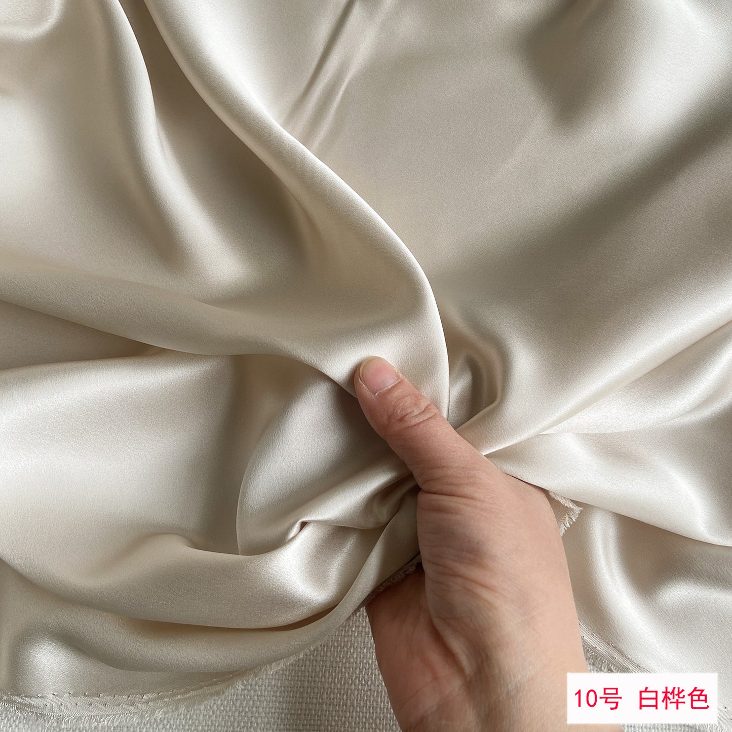 FREEDOMBEAUTY | 140 wide 22 mmi silk plain crepe satin fabric 100 mulberry silk loungewear shirt silk fabric