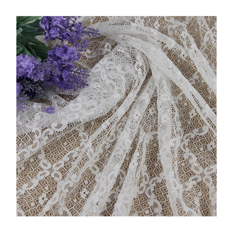 FREEDOMBEAUTY | Lace curtains lace lace rhombus cross lace fabric women's dress lace accessories fabric underwear