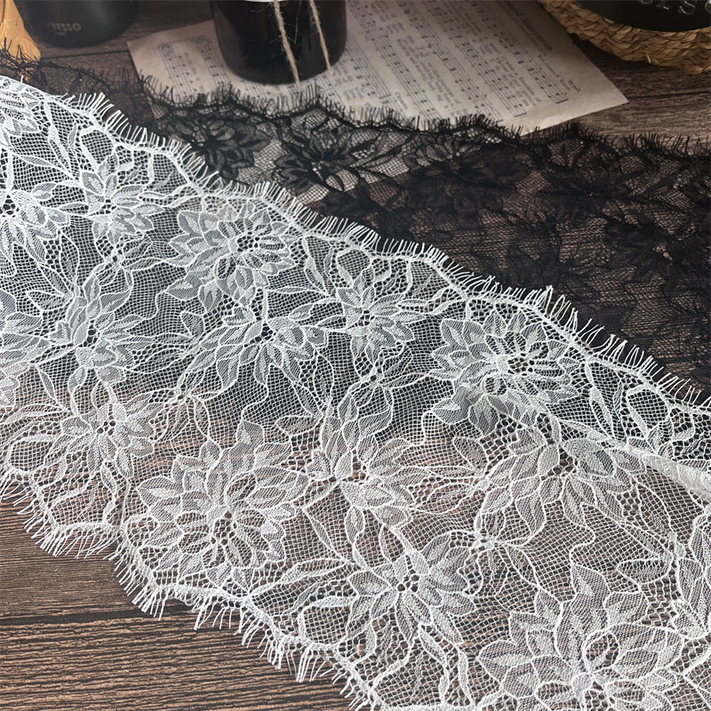 FREEDOMBEAUTY | Factory direct sales, spot quick hair 23CM elegant eyelash lace accessories DIY handmade