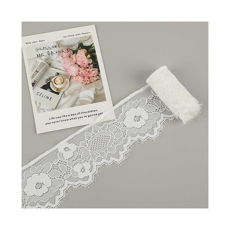 FREEDOMBEAUTY | [stretch] 6cm lace lace, elastic nylon lace edge, Lolita skirt cuffs lace lace accessories, spot