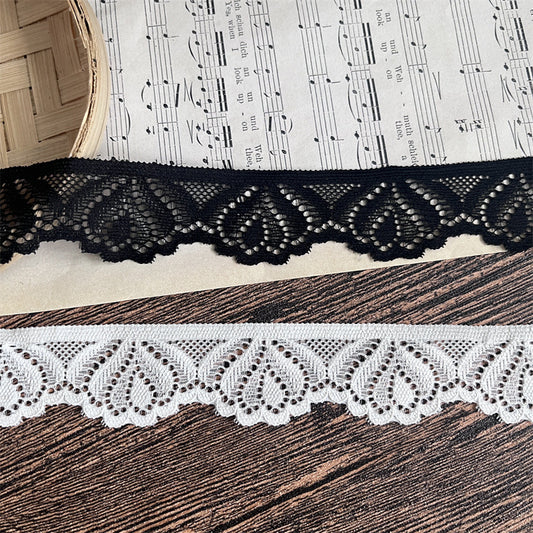 FREEDOMBEAUTY | Factory direct sales, spot fast hair French classic hollow various lace fabric accessories eyelash lace DIY