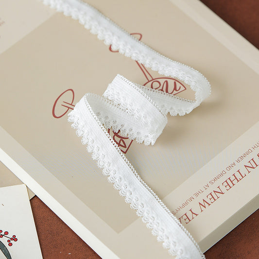 FREEDOMBEAUTY | Factory Direct 1.5CM Arc Nylon Elastic Nylon Bud Belt DIY Sex Underwear Tie Elastic Band