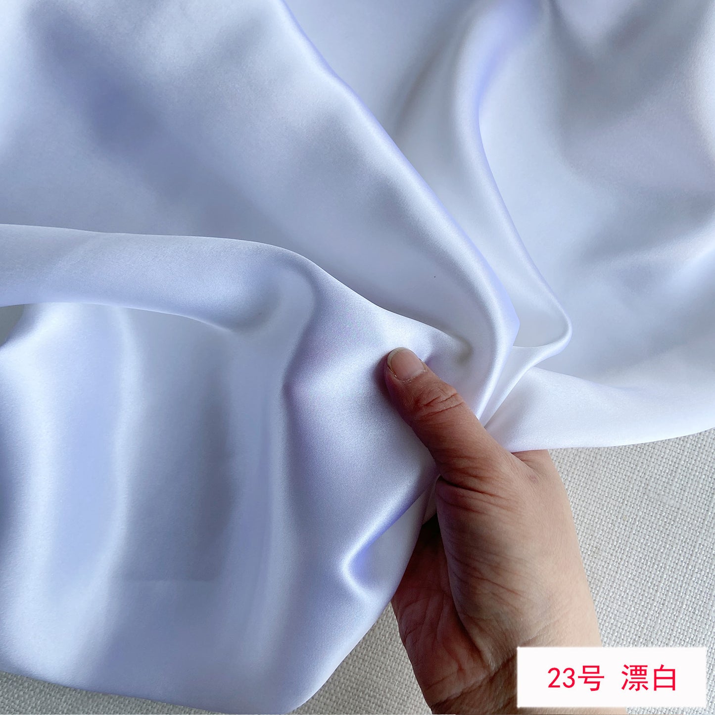 FREEDOMBEAUTY | 114 m width 16 mmi silk plain crepe satin clothing fabric 100 mulberry silk dress hair band eye mask fabric multi-color