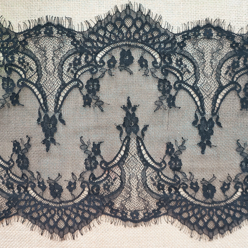 FREEDOMBEAUTY | 28cm lace lace, accessory eyelash lace, factory direct sales full nylon lace lace