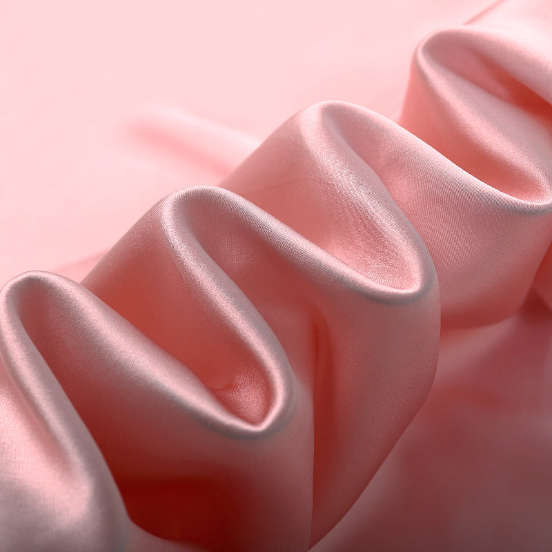 Freedombeauty | Plain crepe silk 16/19 mmi 114 cm width 100% mulberry silk fabric wholesale clothing pillowcase silk fabric
