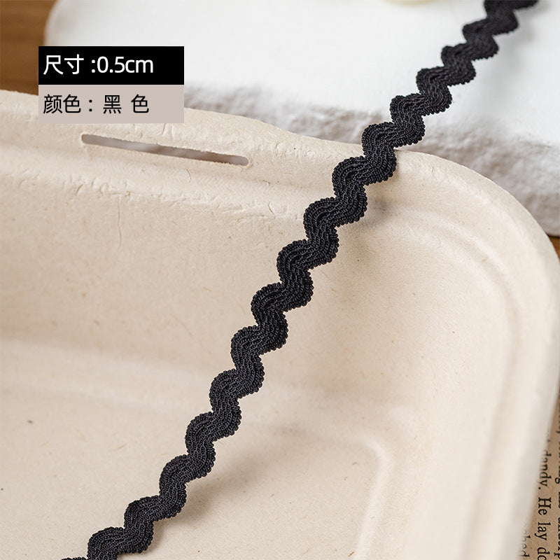 FREEDOMBEAUTY | Factory Direct 1.0/0 Elastic Bending Elastic Band White Gold Black Gold Pure White Spot Children's Women's Sling