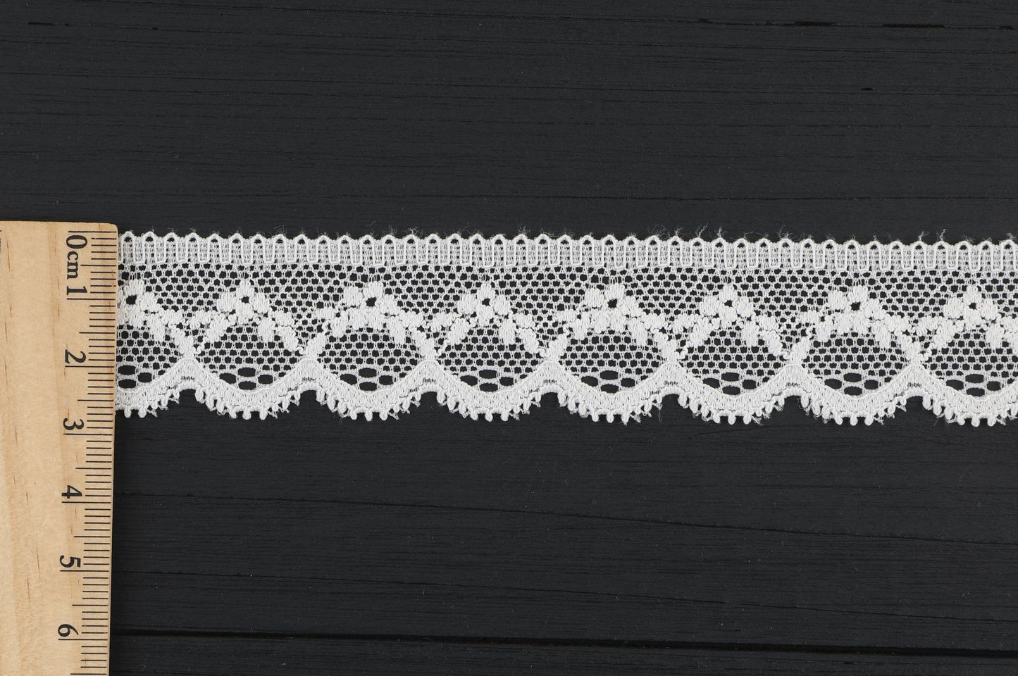 FREEDOMBEAUTY | [stretch] Nylon silk lace 2.5cm elastic lace edge, underwear and apparel lace accessories, factory spot