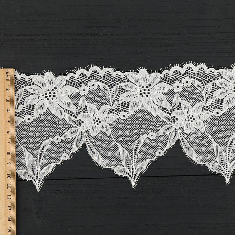 FREEDOMBEAUTY | [laser-cut lace] Laser lace, elastic eyelash lace, home textile clothing new lace accessories, in stock