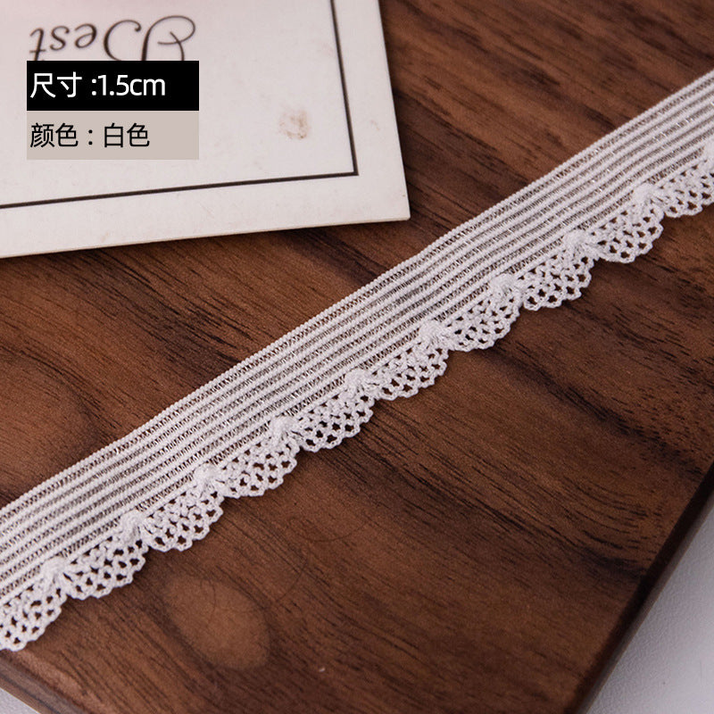 FREEDOMBEAUTY | Manufacturers supply 1.2CM ultra-thin fish wire arch bud belt, loungewear toy underwear clothing knitted elastic elastic band