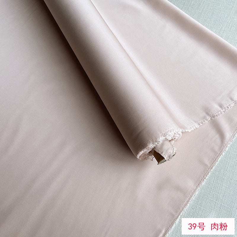 FREEDOMBEAUTY | Silk stretch double Joe satin 19 mmi 140 wide mulberry silk summer shirt dress fabric silk fabric