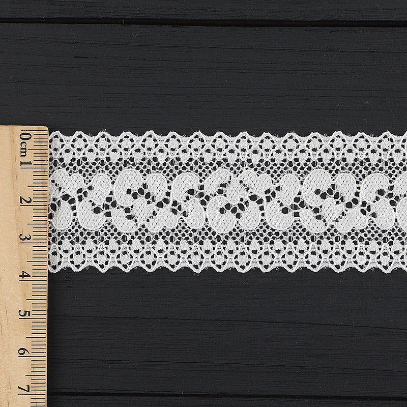 FREEDOMBEAUTY | [stretch] 4cm elastic lace lace, brocade ammonia lace edge, small fresh neckline cuffs lace lace accessories, spot