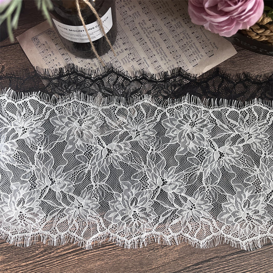 FREEDOMBEAUTY | Factory direct sales, spot quick hair 23CM elegant eyelash lace accessories DIY handmade