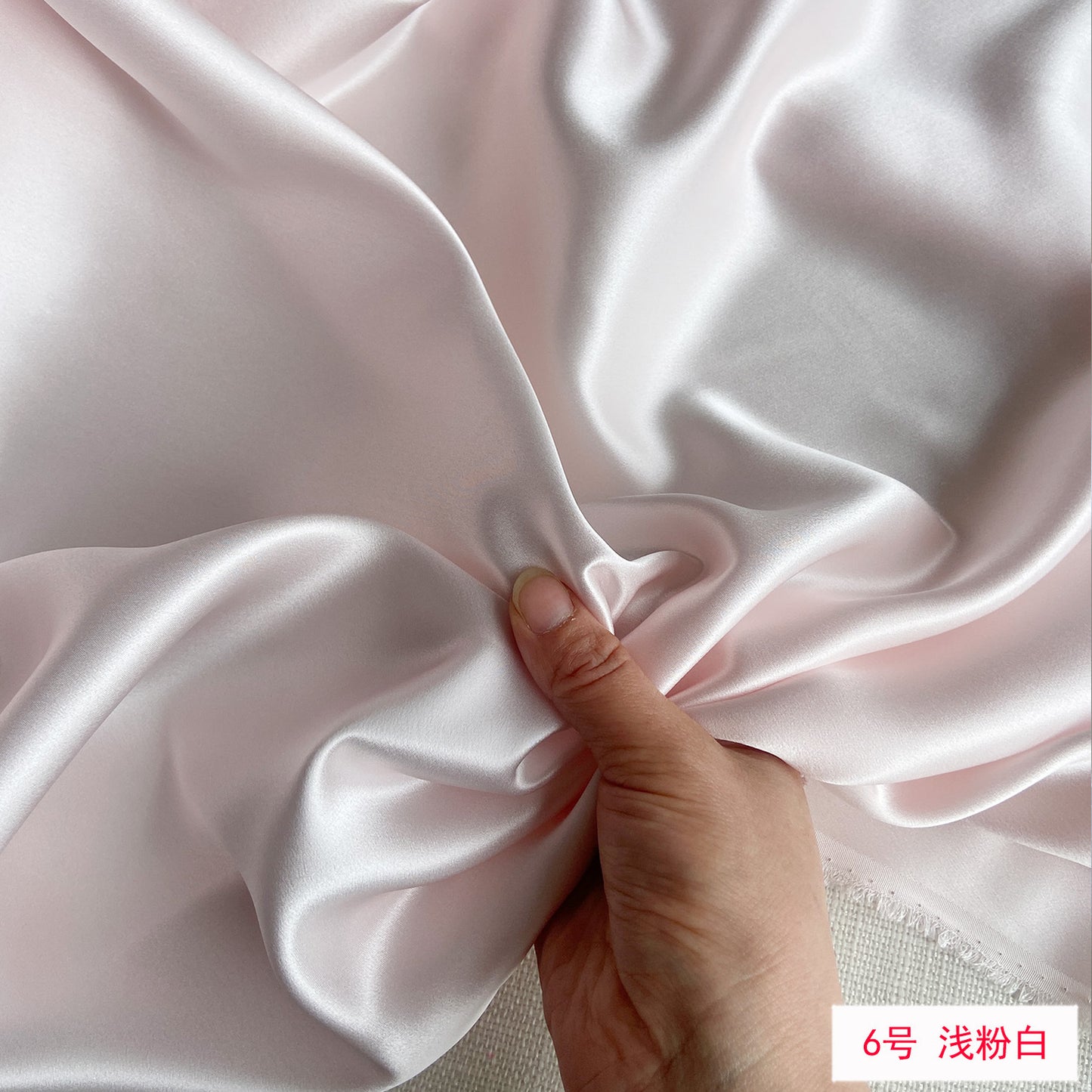 FREEDOMBEAUTY | 140 wide 22 mmi silk plain crepe satin fabric 100 mulberry silk loungewear shirt silk fabric