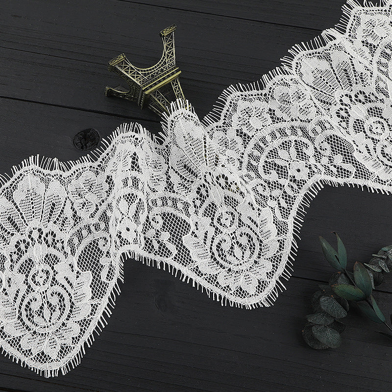 FREEDOMBEAUTY | [no- stretch] 5cm lace, nylon silk hollow lace edge, home textile clothing lace accessories, light luxury lace edge