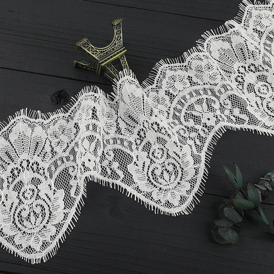 FREEDOMBEAUTY | [no- stretch] 5cm lace, nylon silk hollow lace edge, home textile clothing lace accessories, light luxury lace edge