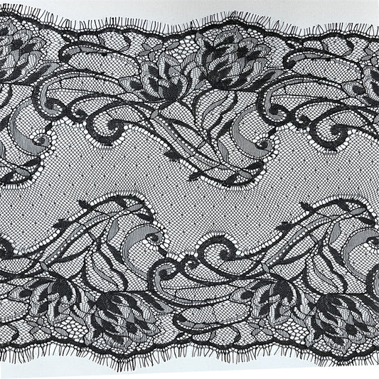 FREEDOMBEAUTY | Factory direct sales, spot fast hair French elegant 35CM eyelash lace lace fabric, handmade DIY tablecloth