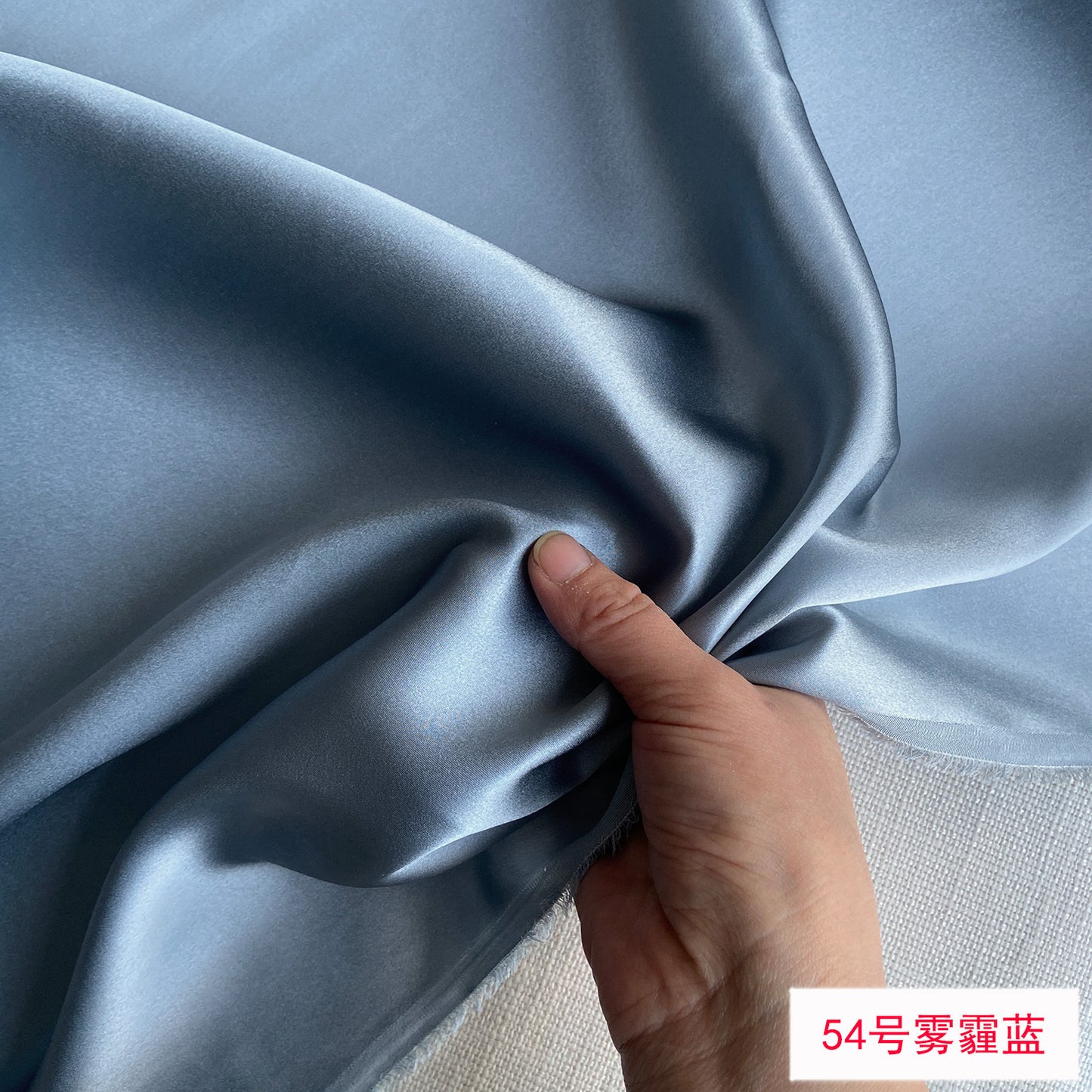 FREEDOMBEAUTY | 114 m width 16 mmi silk plain crepe satin clothing fabric 100 mulberry silk dress hair band eye mask fabric multi-color