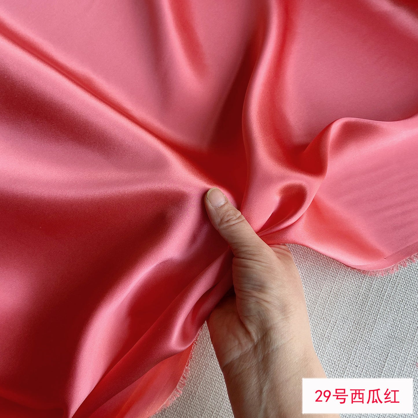 FREEDOMBEAUTY | 114 m width 16 mmi silk plain crepe satin clothing fabric 100 mulberry silk dress hair band eye mask fabric multi-color