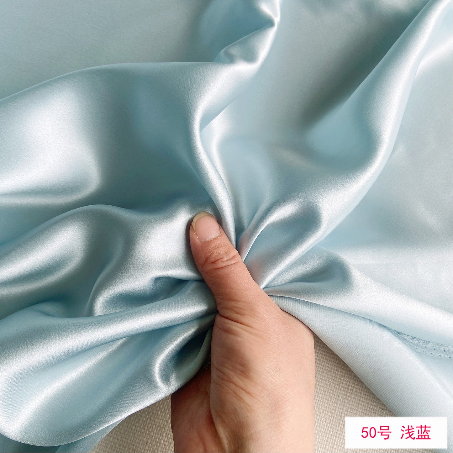 FREEDOMBEAUTY | 140 wide 22 mmi silk plain crepe satin fabric 100 mulberry silk loungewear shirt silk fabric