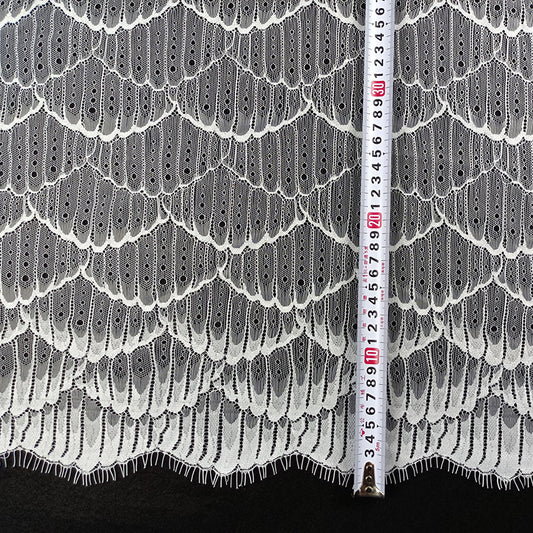FREEDOMBEAUTY | Manufacturer spot wholesale non-elastic lace, nylon lace fabric underwear skirt splicing eyelash lace