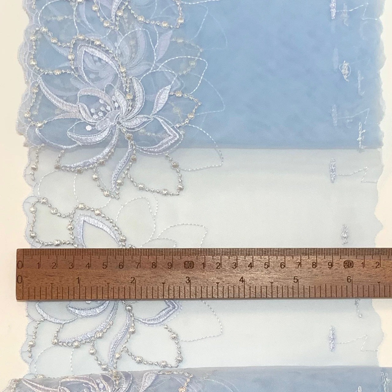 FREEDOMBEAUTY | Spot heavy industry three-dimensional chain beads water-soluble embroidery mesh lace accessories decorative design DIY clothing