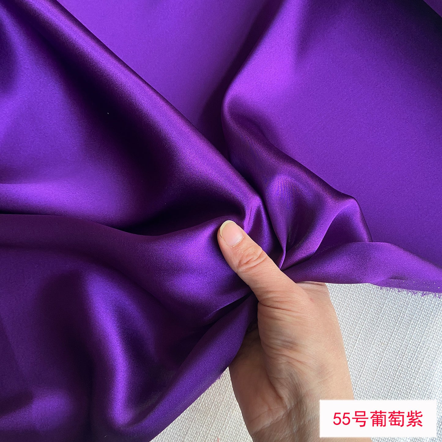 FREEDOMBEAUTY | 114 m width 16 mmi silk plain crepe satin clothing fabric 100 mulberry silk dress hair band eye mask fabric multi-color