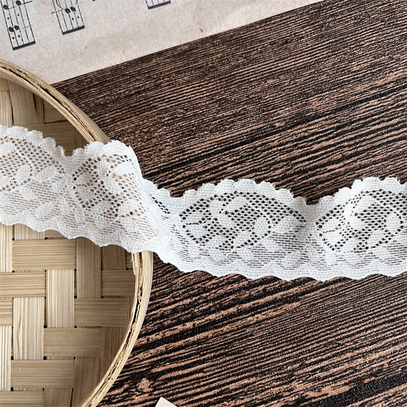 FREEDOMBEAUTY | Factory direct sales, spot fast hair French classic hollow various lace fabric accessories DIY handmade