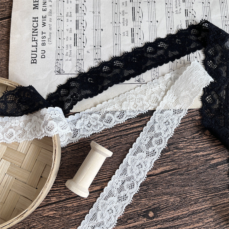 FREEDOMBEAUTY | Factory direct sales, spot fast delivery, a variety of elastic lace lace accessories, classic retro elegant DIY handmade