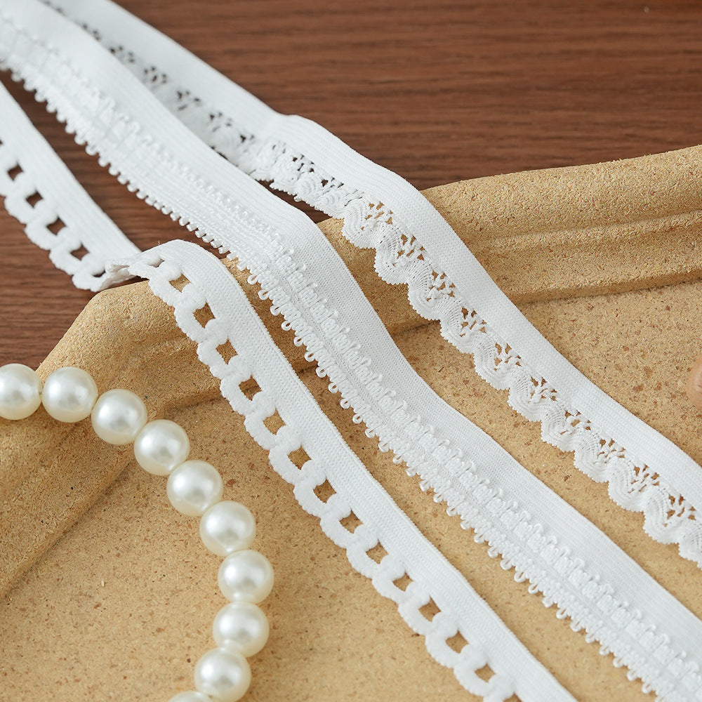 FREEDOMBEAUTY | Factory direct 1.4/1 a variety of exquisite pattern nylon elastic DIY women's underwear decorative belt