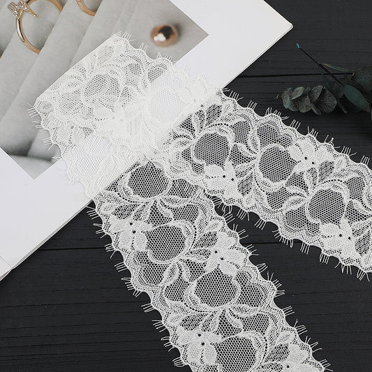 FREEDOMBEAUTY | [no-stretch] non-elastic lace, bilateral eyelash lace, home textile clothing high-end lace accessories factory spot
