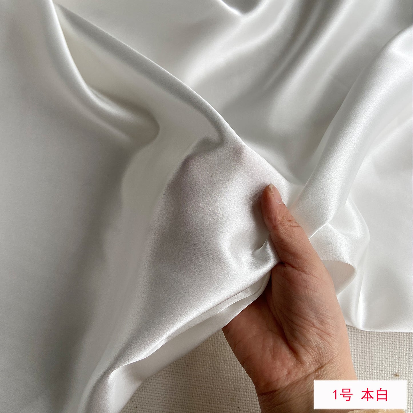 FREEDOMBEAUTY | 140 wide 22 mmi silk plain crepe satin fabric 100 mulberry silk loungewear shirt silk fabric