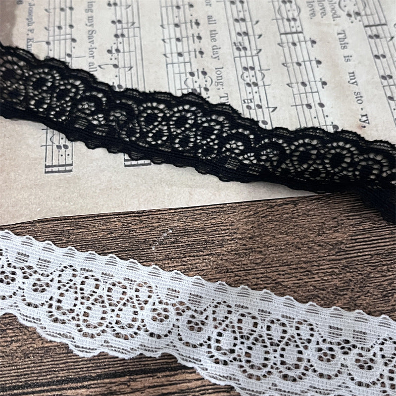 FREEDOMBEAUTY | Factory direct sales, spot fast delivery, a variety of elastic lace lace accessories, classic retro elegant DIY handmade