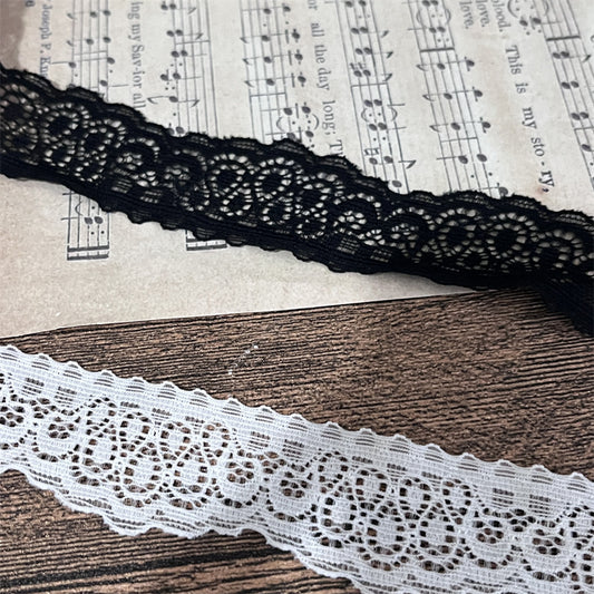 FREEDOMBEAUTY | Factory direct sales, spot fast delivery, a variety of elastic lace lace accessories, classic retro elegant DIY handmade
