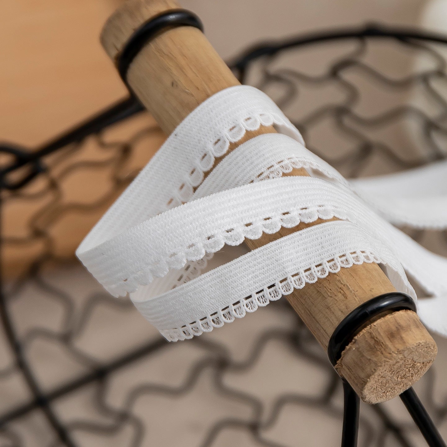 FREEDOMBEAUTY | Spot supply 1.0CM ultra-thin henna/matte henna spot DIY women's underwear elastic webbing